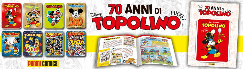 70 ANNI DI TOPOLINO POCKET