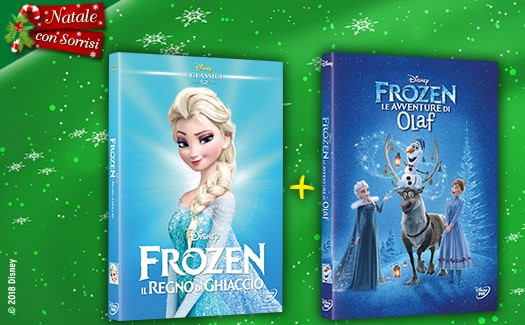 Immagini Natale Frozen.Frozen Il Regno Di Ghiaccio Frozen Le Avventure Di Olaf Dvd In Edicola Mondadoriperte It